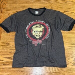 A Christmas Story ‘Ralphie’ Y2K Vintage Ringer T-Shirt